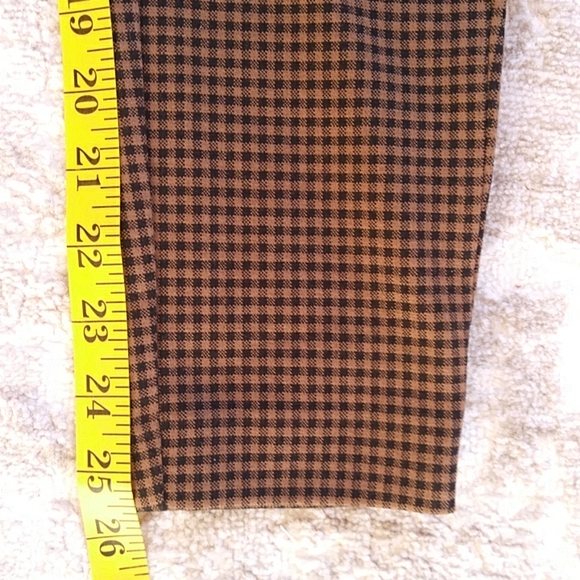 J. Jill Ponte Checkered Skinny Leggings Medium Petite - Picture 11 of 11